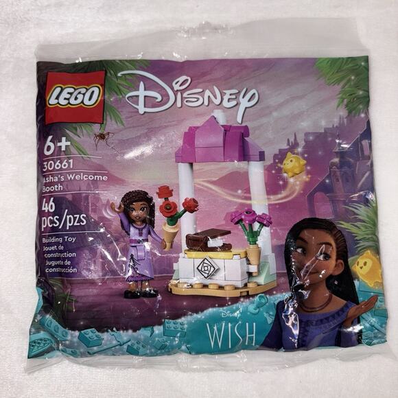 Lego Disney Wish 30661 Ash’s Welcome Booth - Sealed And NEW - Picture 1 of 3
